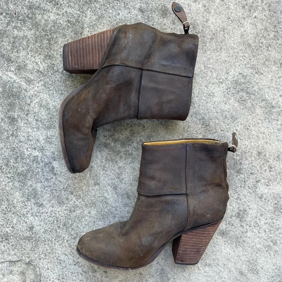 rag & bone Newbury ankle boots, size 36.5 - Picture 7 of 9